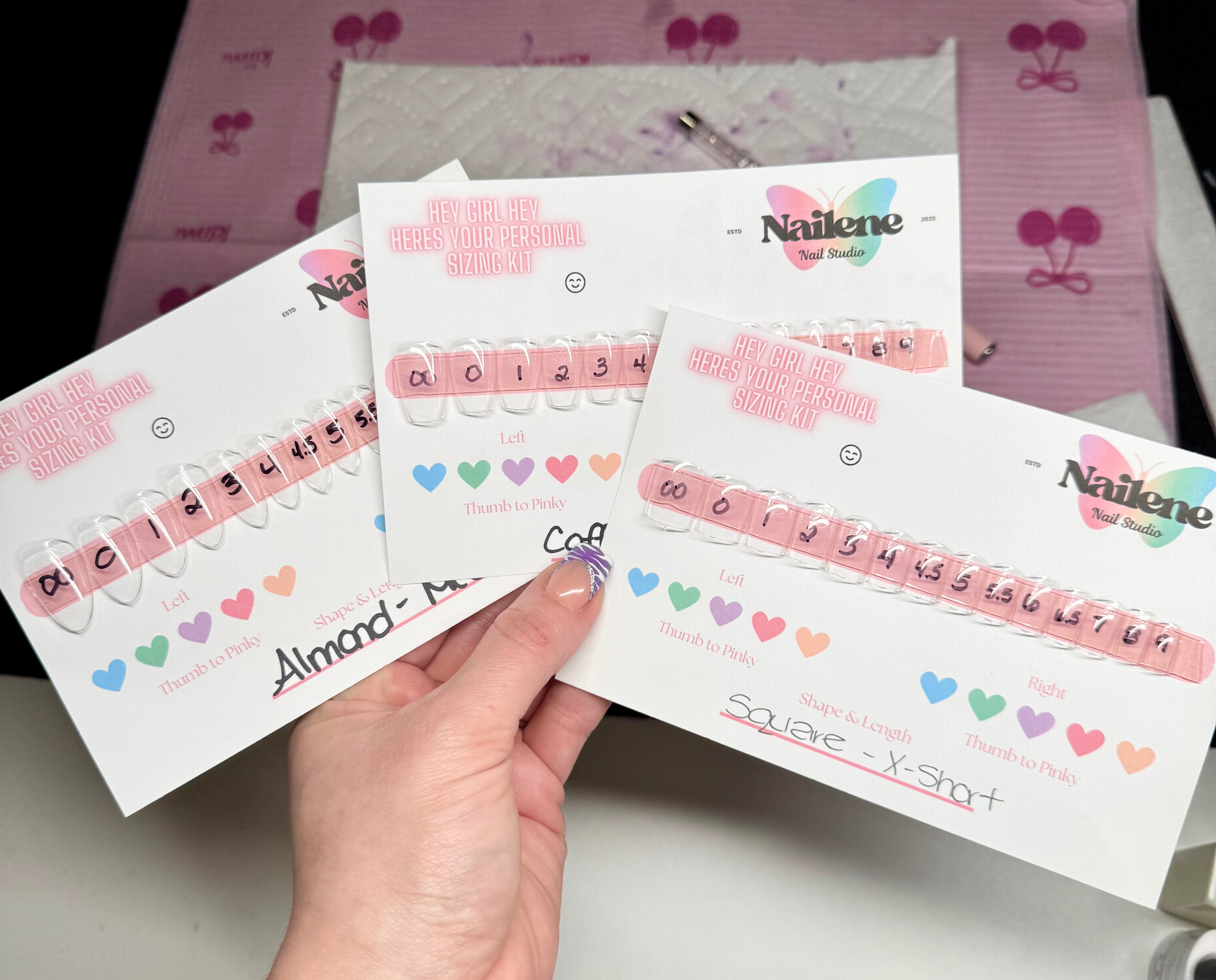 Press On Nails Trio Sizing Kits| Reusable Nails