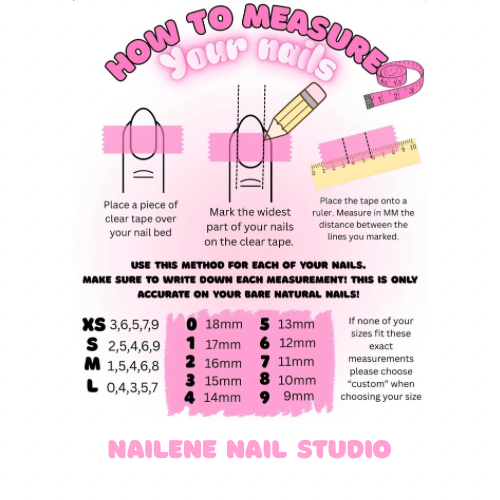 Sweet Blossoms Modern Design Press On Nails| Reusable Custom Nails