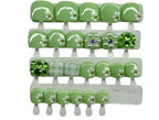 Pastel Green Garden Kids Press on Nail Set| Hand painted Reusable Nail Set